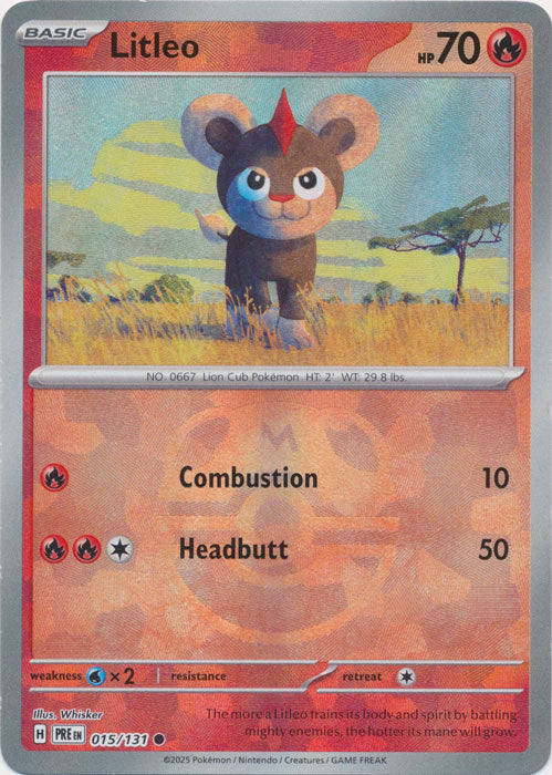 Litleo (Master Ball Pattern) - 015/131 - Common