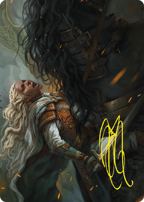 Éowyn, Fearless Knight - Art Series (Gold-Stamped Signature) (ALTR)