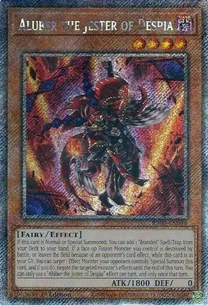 Aluber the Jester of Despia (Platinum Secret Rare) - RA02-EN016 - Platinum Secret Rare - 1st Edition