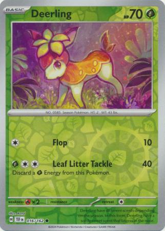 Deerling - 016/162 - Common - Reverse Holo