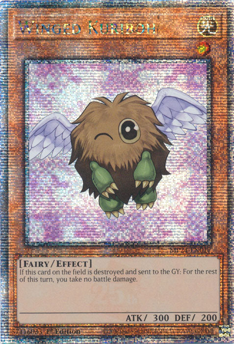 Winged Kuriboh - MP24-EN017 - Quarter Century Secret Rare - 1st Edition