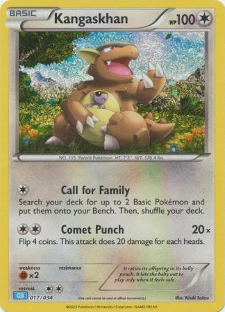 Kangaskhan - 017/034 - Holo Promo