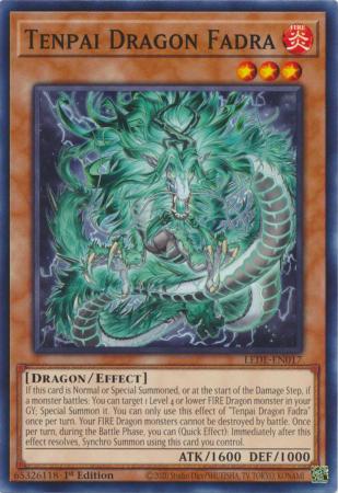 Tenpai Dragon Fadra - LEDE-EN017 - Common - 1st Edition