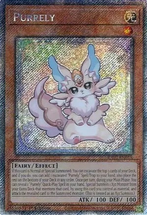 Purrely (Platinum Secret Rare) - RA02-EN018 - Platinum Secret Rare - 1st Edition