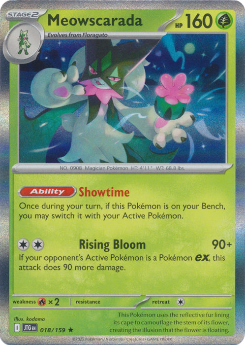 Meowscarada - 018/159 - Holo Rare