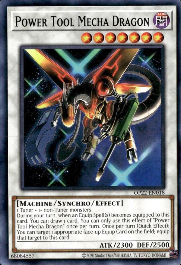 Power Tool Mecha Dragon - OP22-EN018 - Common - Unlimited