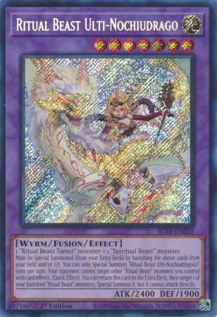 Ritual Beast Ulti-Nochiudrago - BLTR-EN018 - Secret Rare - 1st Edition