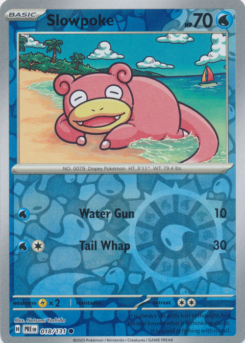 Slowpoke - 018/131 - Common - Reverse Holo