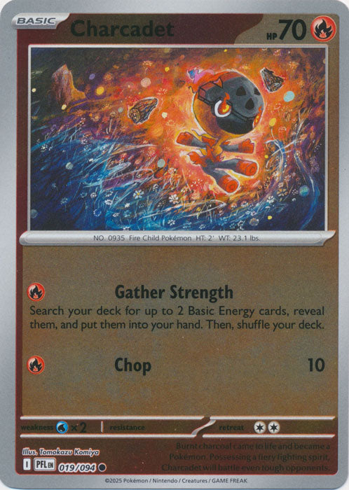 Charcadet - 019/094 - Common - Reverse Holo