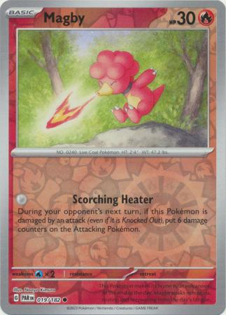 Magby - 019/182 - Common - Reverse Holo available at 401 Games Canada