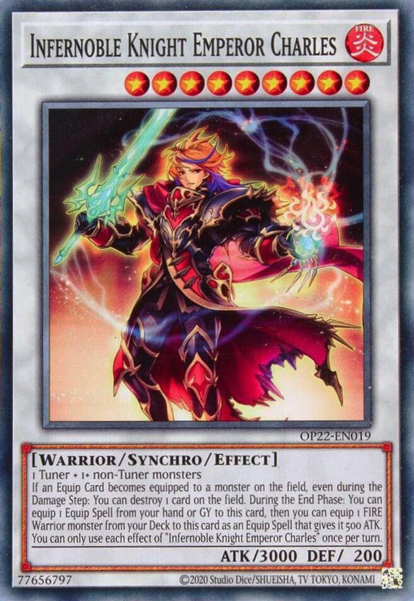 Infernoble Knight Emperor Charles - OP22-EN019 - Common - Unlimited