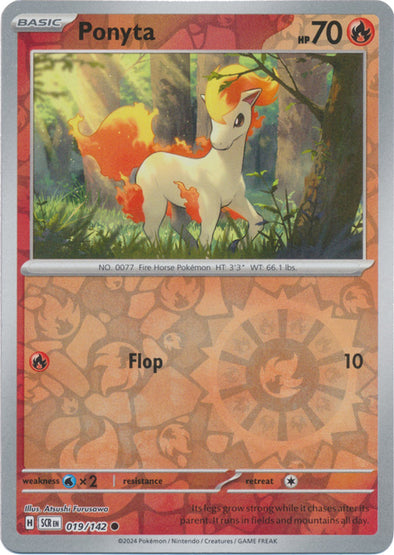 Ponyta - 019/142 - Common - Reverse Holo