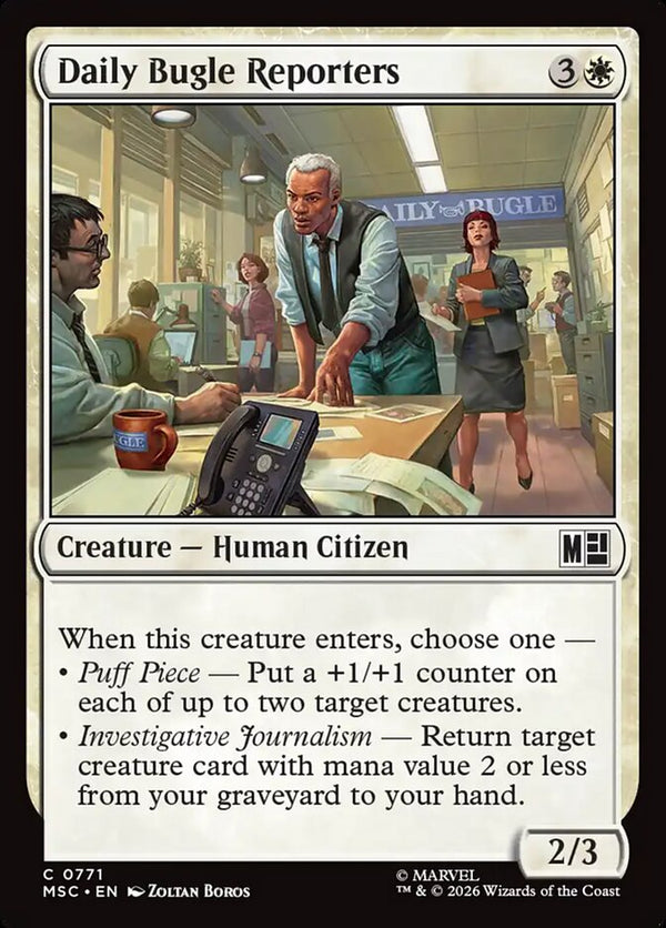 Daily Bugle Reporters (MSC)