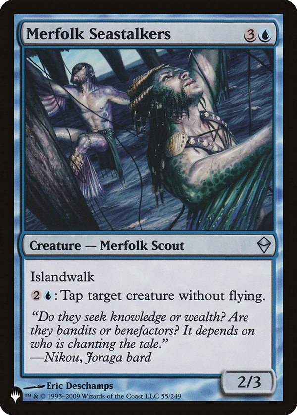 Merfolk Seastalkers - ZEN Reprint (PLST)