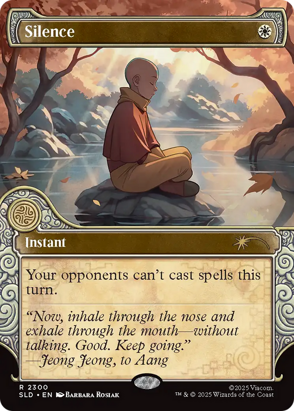 Silence - ATLA: One With The Elements (SLD)