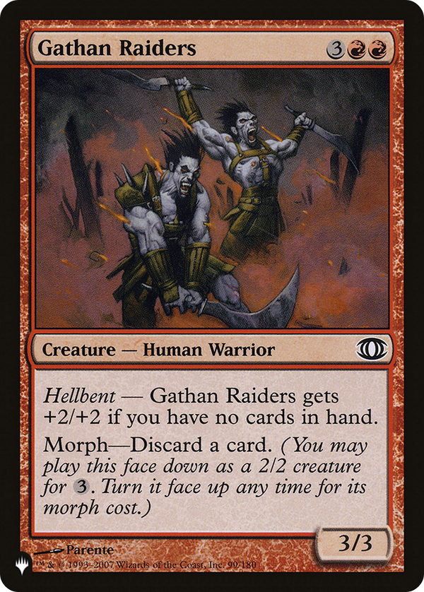 Gathan Raiders - FUT Reprint (PLST)