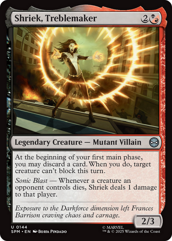 Shriek, Treblemaker (SPM)