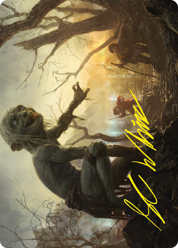 Sméagol, Helpful Guide - Art Series (Gold-Stamped Signature) (ALTR)