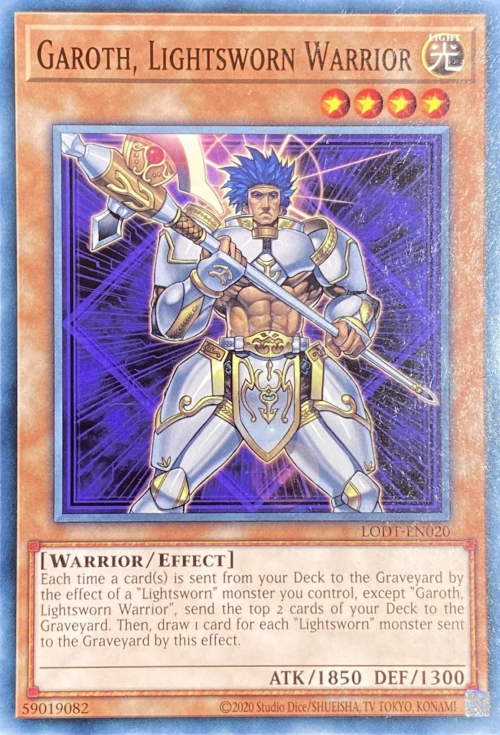 Garoth, Lightsworn Warrior (2020 Date Reprint) - LODT-EN020 - Common