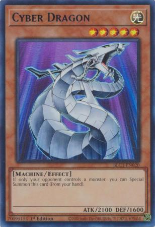 Cyber Dragon (Silver) - BLC1-EN020 - Ultra Rare - 1st Edition