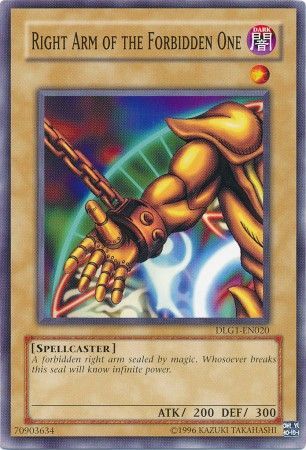 Right Arm of the Forbidden One - DLG1-EN020 - Common