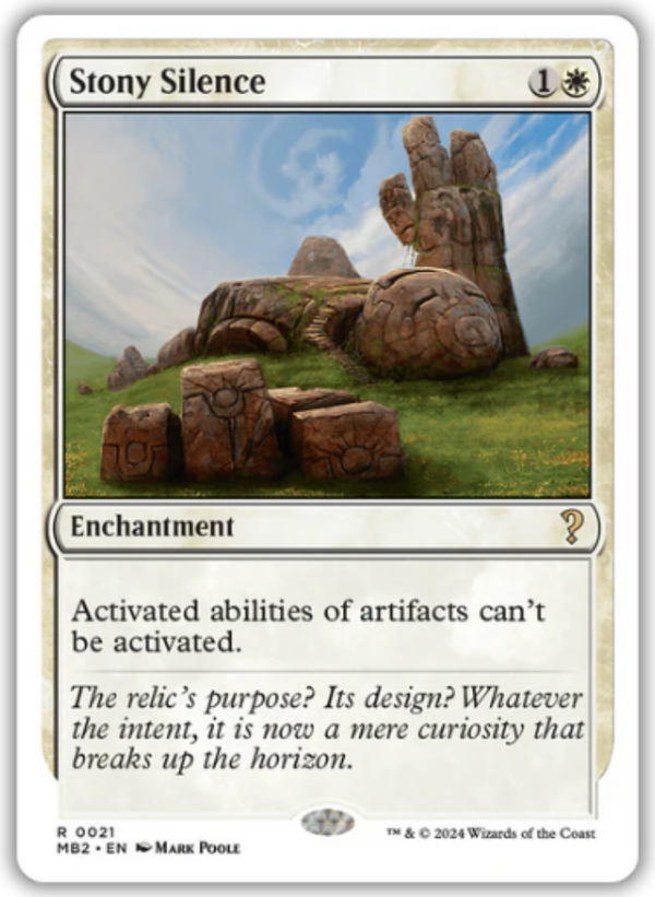 Stony Silence (MB2)