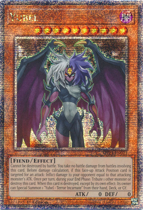 Yubel - MP24-EN021 - Quarter Century Secret Rare - 1st Edition
