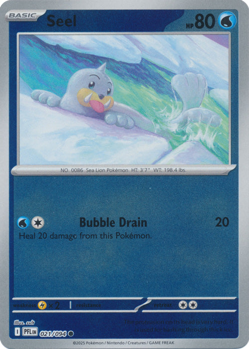 Seel - 021/094 - Common - Reverse Holo