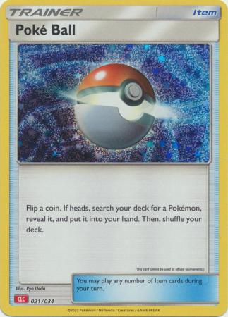 Poke Ball (CLC) - 021/034 - Holo Promo