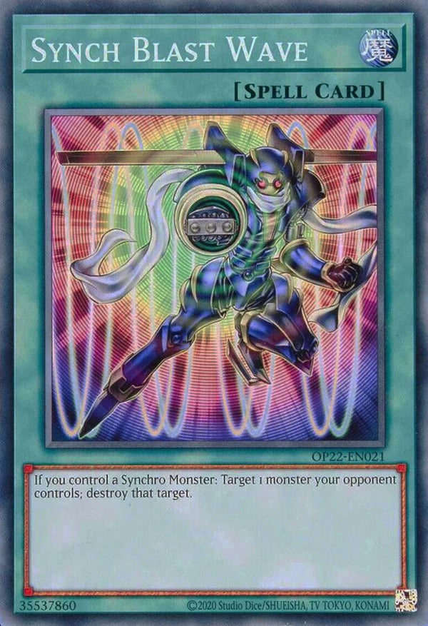 Synch Blast Wave - OP22-EN021 - Common - Unlimited