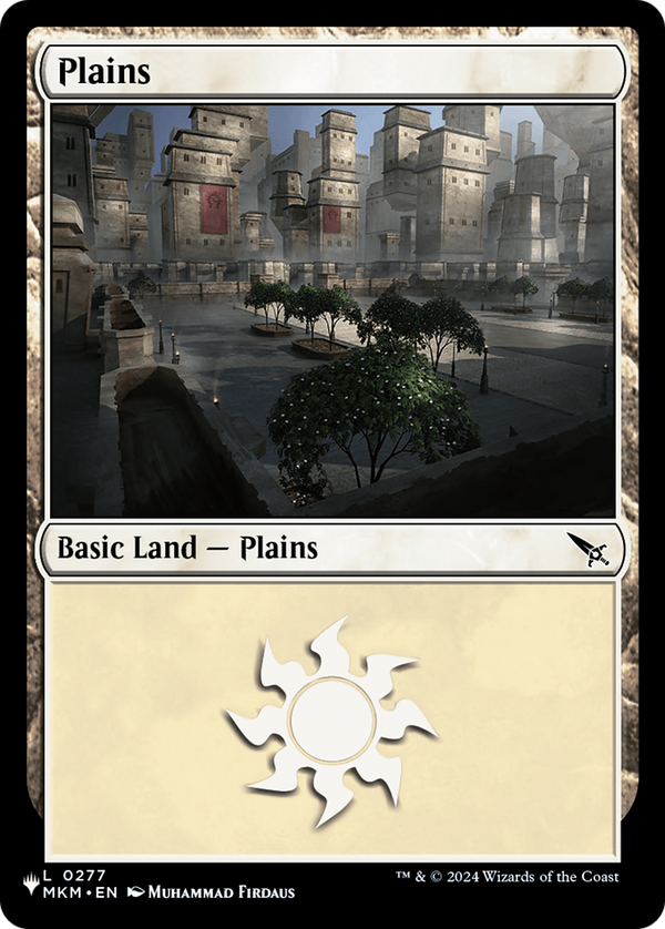 Plains (MKM-277) - MKM Reprint (PLST)