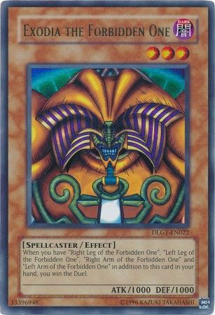 Exodia the Forbidden One - DLG1-EN022 - Ultra Rare