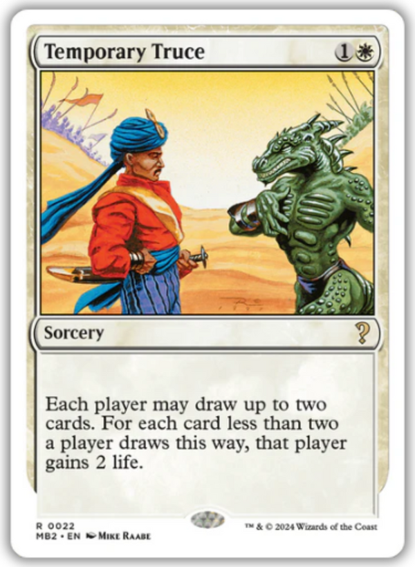 Temporary Truce (MB2)