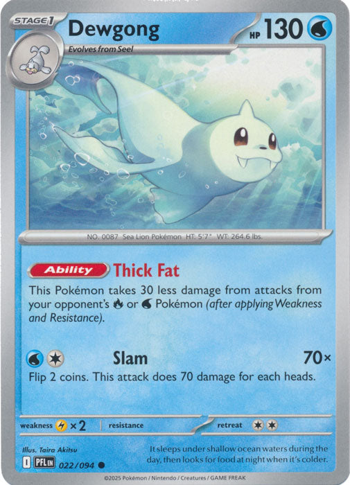 Dewgong - 022/094 - Common
