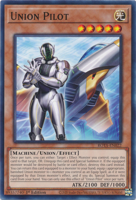 Union Pilot - ROTA-EN022 - Common - 1st Edition