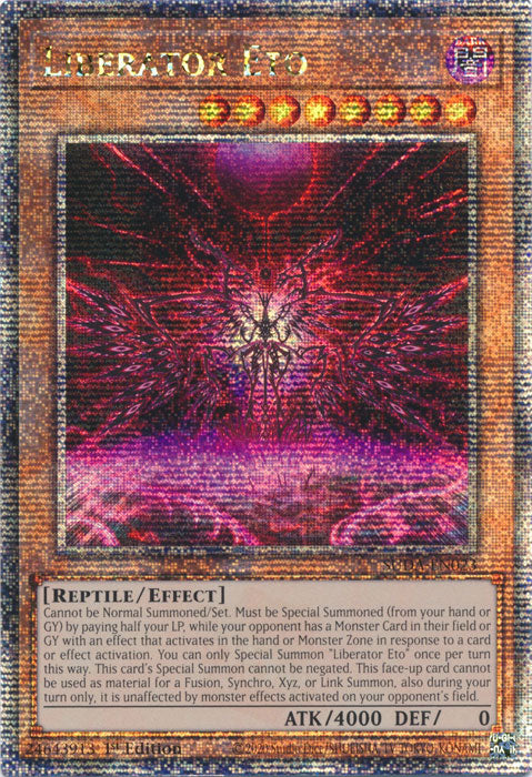 Liberator Eto - SUDA-EN023 - Quarter Century Secret Rare - 1st Edition