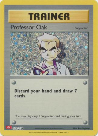 Professor Oak (CLC) - 023/034 - Holo Promo