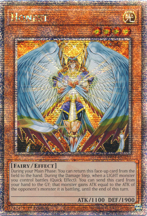 Honest - MP24-EN023 - Quarter Century Secret Rare - 1st Edition