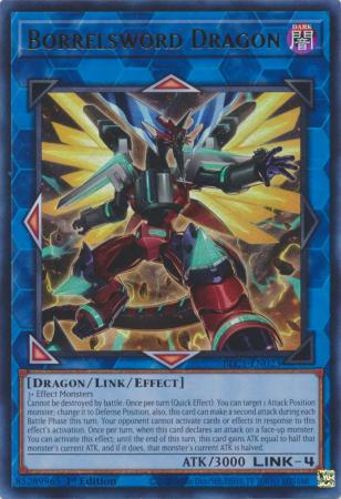 Borrelsword Dragon (Alternate Art) - BLC1-EN023 - Ultra Rare - 1st Edition