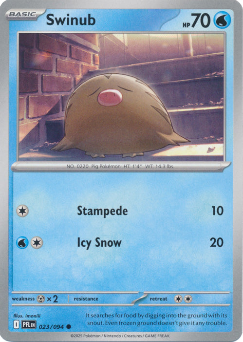 Swinub - 023/094 - Common