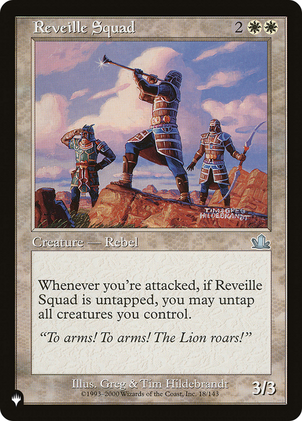 Reveille Squad - PCY Reprint (PLST)