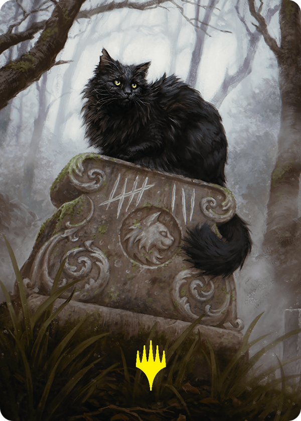Nine-Lives Familiar (036) - Art Series (Gold-Stamped Signature) (AFDN)