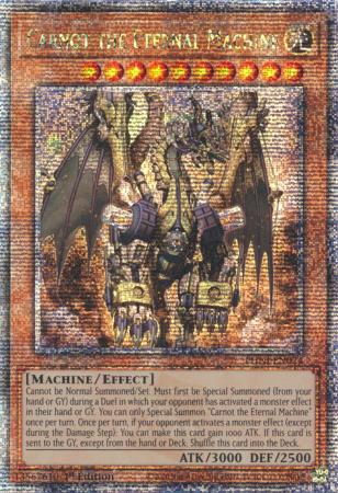 Carnot the Eternal Machine - PHNI-EN024 - Quarter Century Secret Rare - 1st Edition