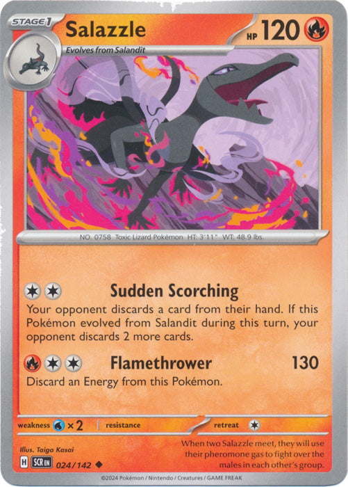 Salazzle - 024/142 - Uncommon