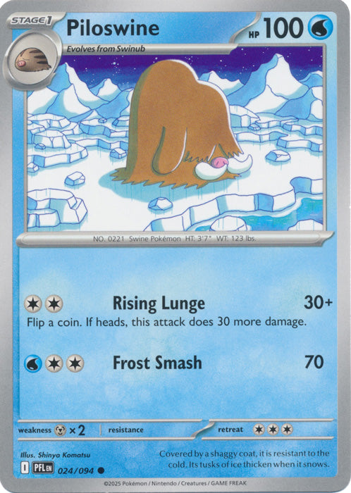 Piloswine - 024/094 - Common