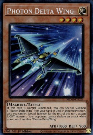 Photon Delta Wing - MZMI-EN024 - Collector's Rare - 1st Edition