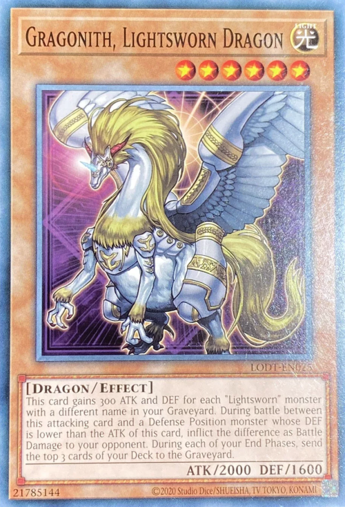 Gragonith, Lightsworn Dragon (2020 Date Reprint) - LODT-EN025 - Common
