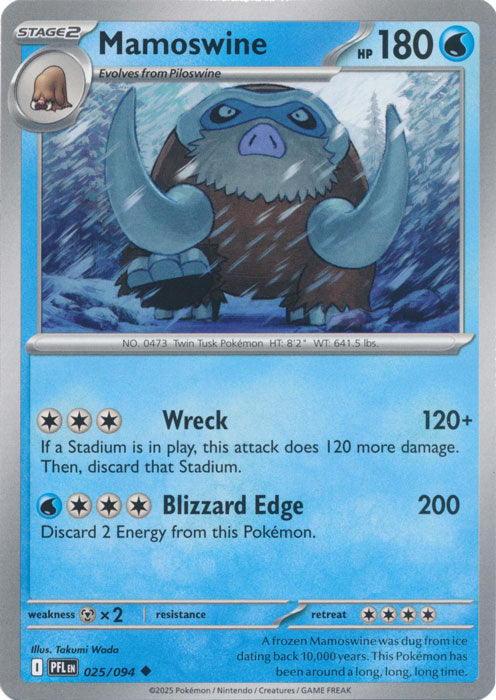 Mamoswine - 025/094 - Uncommon