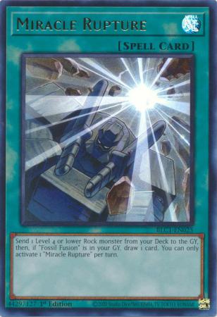 Miracle Rupture - BLC1-EN025 - Ultra Rare - 1st Edition