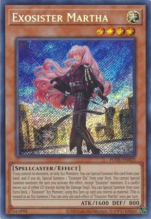 Exosister Martha - POTE-EN025 - Secret Rare - Unlimited